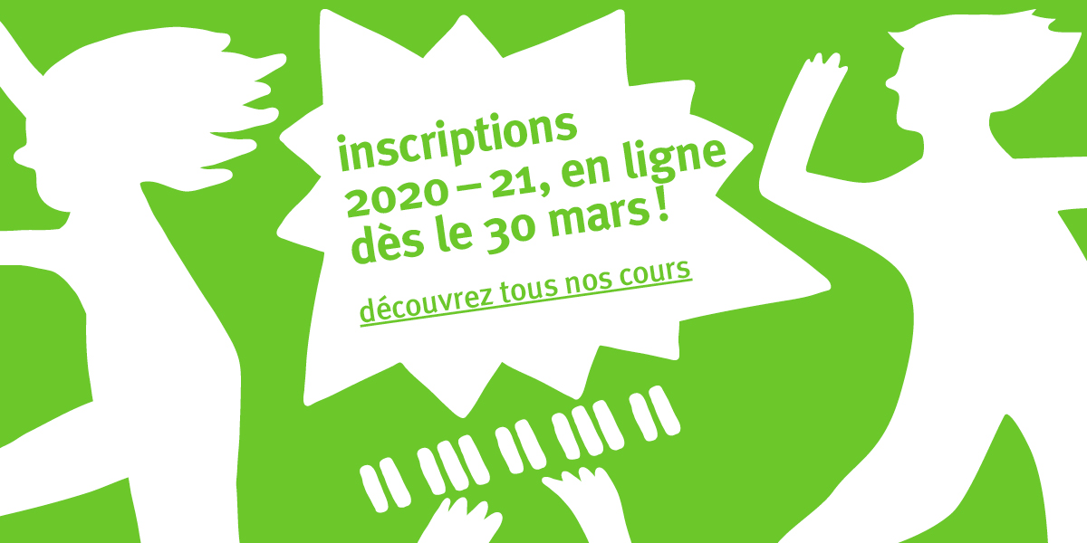 Inscriptions en ligne le 31 mars